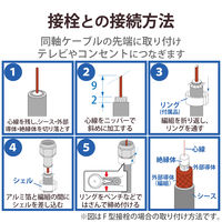 DXアンテナ 同軸ケーブル S4CFB30S（P） 1個（直送品）