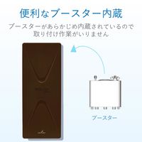 DXアンテナ UAH平面アンテナ/ブースター内蔵26素子相当/ブラックブラウン UAH261B（C） 1個（直送品）