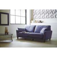 【車上渡し】RELAX FORM コロンバス 3人掛ソファ スモール バイオレットブルー 1脚（直送品）