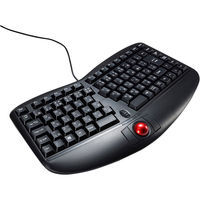 サンワサプライ エルゴノミクスキーボード SKB-ERG5BK 1個