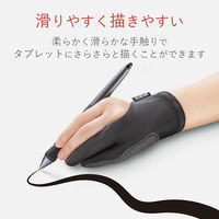 エレコム タブレット用グローブ/誤動作防止機能付/Lサイズ TB-GV2L 1個
