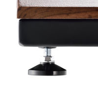 TIMEZ KF テレビスタンド ウォールナット木目調 幅700×奥行402×高さ1031/1081/1131（3段階調節可）mm KF-670 1台（直送品）