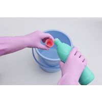 【ビニール手袋】 ショーワグローブ ナイスハンドミュー中厚手 NHMIC-SP ピンク 1双