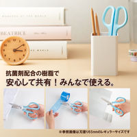 プラス はさみ フィットカットカーブスタンダード抗菌グリップロング 35739 1本