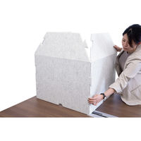 【軒先渡し】リス REMUTE デスクブース 幅685×奥行685×高さ705mm グリーン GTEC144 1台（直送品）