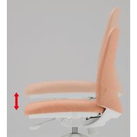 【設置込】オカムラ ライブス エントリーチェア 5本脚 デザインアーム ツイル 黒×テラコッタ 1脚（直送品）