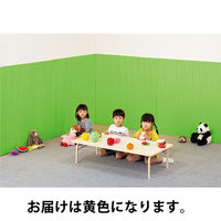 マスセット 安全クッションシート 黄色 39580 1セット