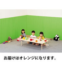 マスセット 安全クッションシート オレンジ 38739 1セット