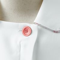 住商モンブラン ナースジャケット 半袖 ローズ/ピンク LW811-22 1枚　白衣（直送品）