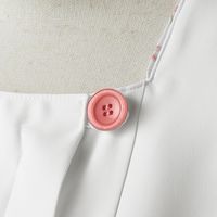 住商モンブラン ナースジャケット 半袖 バイオレット/バイオレット LW812-66 1枚　白衣（直送品）