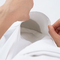 住商モンブラン ナースジャケットレディス 半袖 ホワイト OM301-10 1枚　白衣（直送品）