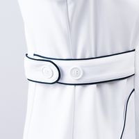 住商モンブラン ナースワンピースレディス半袖ライトグレー OM311-01 1枚　白衣（直送品）