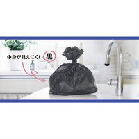 においカット ポリ袋 1袋（60枚入） ストリックスデザイン ゴミ袋　黒