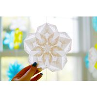 クラサワ 折り紙 ひかりとり紙 7.5×7.5cm しろ P0201-6 1袋（500枚：100枚×5）