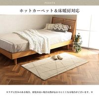 イケヒコ クォーツ ラグ 1600×2300mm 1320550010401 1枚（直送品）