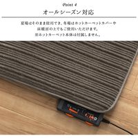 イケヒコ レミール ラグ 2000×3000mm ベージュ 1280411021403 1枚（直送品）