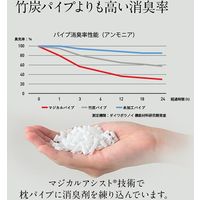 イケヒコ 抗菌防臭・消臭パイプ枕 350×500mm 1360110010102 1個（直送品）