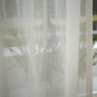 スミノエ コルネ セミオーダー レースカーテン エール 1400×2140mm ナチュラルホワイト １セット(2枚入)（直送品）