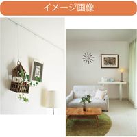 【住宅・オフィス用】 TOSO L-1_15B ピクチャ―レール追加フック_正面付け <ホワイト> 1個（直送品）