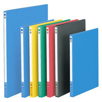 コクヨ レバーファイルMZ色厚板紙B4縦 10mmとじ 青 フ-304NB 1冊