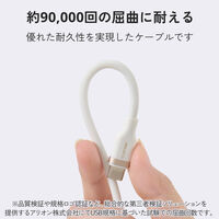 タイプCケーブル USB-C to C 2本セット 1ｍ 100W 高速充電 白 MPA-CCECSS10WW エレコム 1個（直送品）