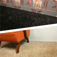 ユニオンビズ 高級人工芝 ビビッドターフ 28mm ブラック 32-9024 1ロール（直送品）