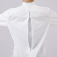 住商モンブラン 調理コート 7分袖 白/ブラウンチェック 2-687 3L 1枚（直送品）