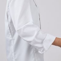 住商モンブラン コックコート 長袖 黒 6-1120 LL 1枚