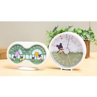 エンペックス気象計 くまのがっこう温・湿度計(丸型) TM-6209 1個