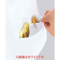 住商モンブラン フルール レディスジャケット 半袖 ピンク LL 73-1942　白衣（直送品）