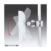 モニターアーム　ディスプレイアーム　1画面　シングル　27インチ対応　10kgまで　CR-LA351　サンワサプライ　1台