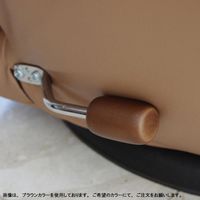 宮武製作所　スーパーソフトレザー座椅子-神楽-　ワインレッド　（直送品）