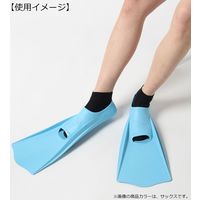 AQA（エーキューエー） ジュニア フィン ドルフィンカラー ブラック（01） S KF2118K 1個（直送品）