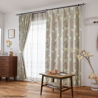 スミノエ PEANUTS セミオーダー カーテン マグノリアパーク 2100×1050mm ベージュ 1セット(2枚入)（直送品）