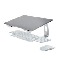 Startech.com ノートパソコンスタンド/キーボード収納/ノートPCスタンド LAPTOP-STAND-SILVER 1個