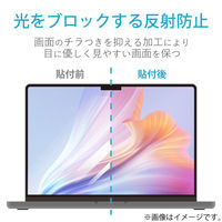 Surface Laptop Studio 14.4インチ (2022年) 用 フィルム EF-MSLSFLAPL エレコム 1個（直送品）
