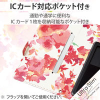 スマホケース 汎用 マルチケース Sサイズ レザー 手帳型 ディープピンク P-04PLFUSJPND エレコム 1個（直送品）