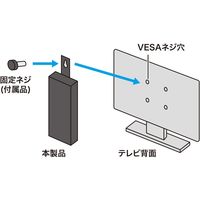 サンワサプライ HDD接続対応 USB3.2 Gen1 4ポートハブ USB-3HTV433BK 1個
