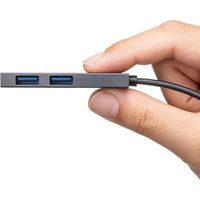 サンワサプライ USB Type-C 2ポートスリムハブ USB-3TCH24SN 1個