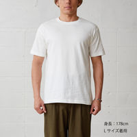 TRUSS オーガニックコットンTシャツ　サイズXL　5.3oz　ダスティピンク　1セット（2着入）（直送品）