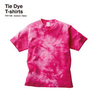 TRUSS タイダイTシャツ　サイズL　6.2oz　Mブラック　1セット（2着入）（直送品）