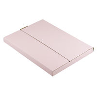 ヤマニパッケージ ポスティングボックス 25H ピンク 100枚(50×2) EE-685 1ケース(100枚入(50枚×2袋))（直送品）