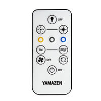 YAMAZEN 導光板 LEDミニシーリングライト ファン付 100W相当 引掛シーリングタイプ DFLC-100VR 1台
