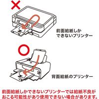 サンワサプライ インクジェット用IDカード(穴なし・200シート入り) JP-ID03N-200 1個