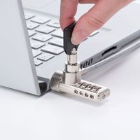 サンワサプライ シリンダ＋ダイヤル錠対応セキュリティワイヤー SL-88 1個（直送品）