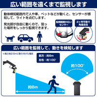 朝日電器 乾電池式 センサーライト ESL-151DC 1個