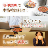 味の素 ユッケジャンクッパ 国産米入り 1人前（290g） 1セット（3個） 米飯 レトルト 韓国食品