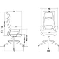 【軒先渡し】関家具 ハイバックチェア ニード ファブリック グレー 205092 1脚（直送品）