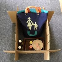 天下堂　段ボールベッドプレリーブ　22-0646-040　1個（直送品）