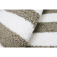 オカトー バスマット sofmore 45×60cm ブラウン 373240 1個